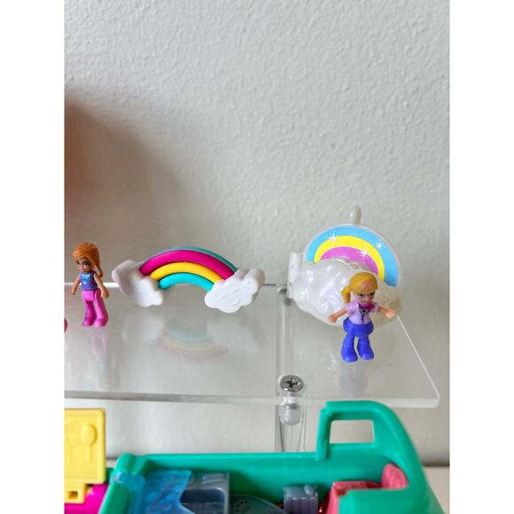 Collection of Shopkins and Polly Pocket Various Compact play-sets, 1 Vehicle - Picture 3 of 9